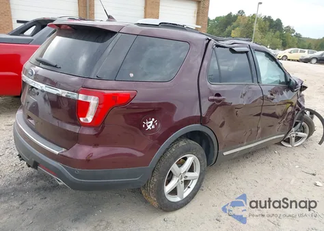 2018 Ford Explorer Xlt из США, поврежденный, VIN 1FM5K7D88JGB87338